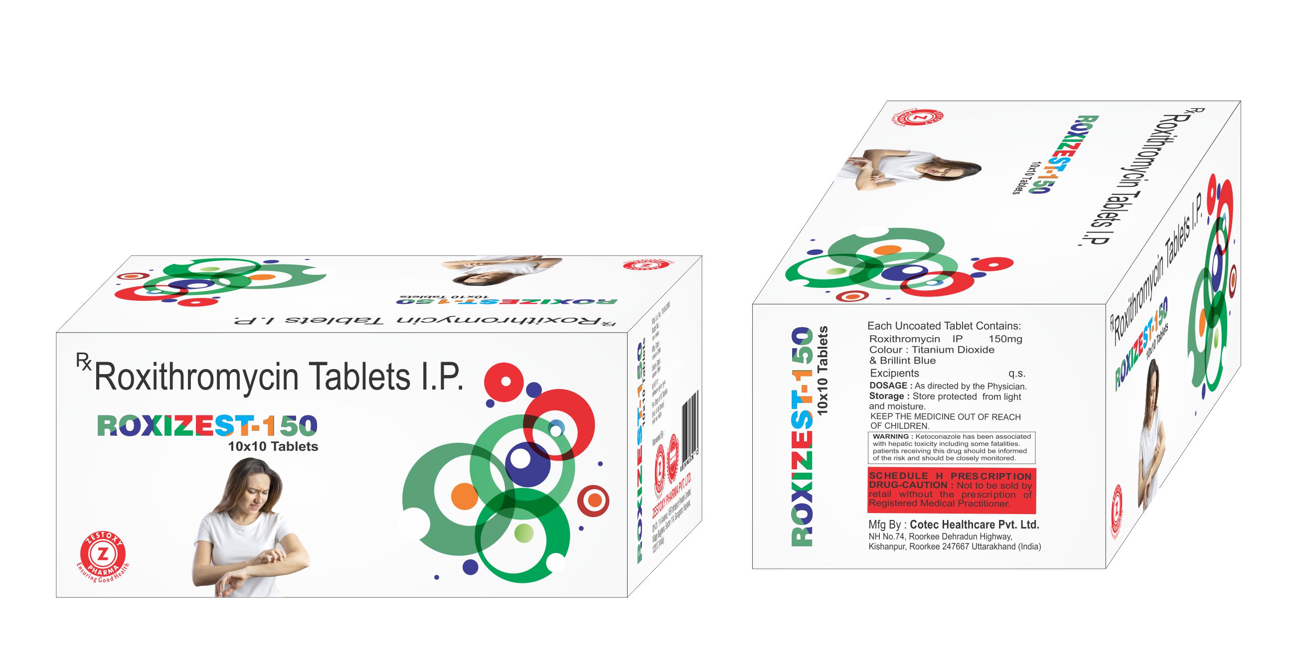 ROXIZEST-150 TABLETS